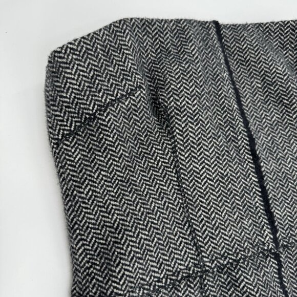 Dolce & Gabbana Midi Wool Strapless Dress Size 46 or US 10 - Picture 9 of 14